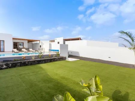 Villa 4 chambres avec piscine chauffée à Playa Blanca : photo 30