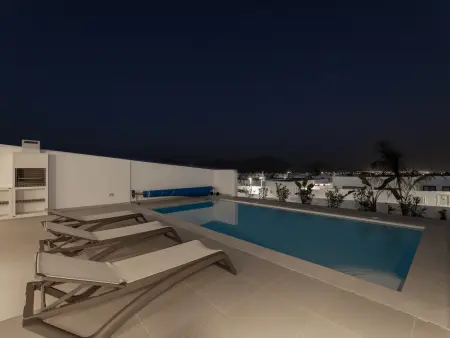 Villa 4 chambres Playa Blanca, piscine chauffée privée : photo 17