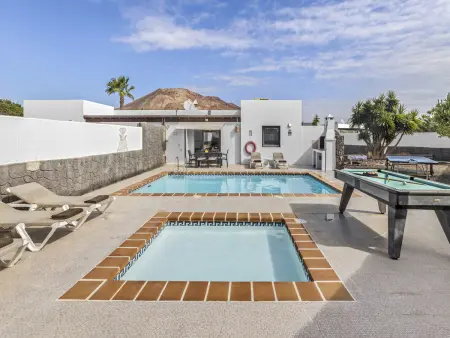 Villa Bezanilla à Playa Blanca - Piscine chauffée privée : photo 2