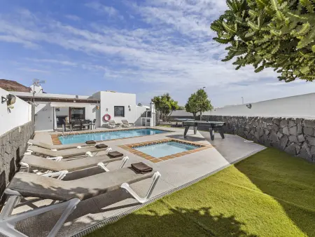 Villa Bezanilla à Playa Blanca - Piscine chauffée privée : photo 9