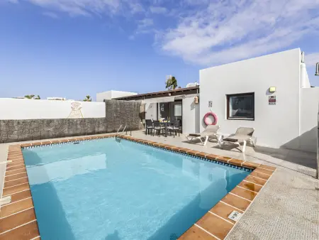 Villa Bezanilla à Playa Blanca - Piscine chauffée privée : photo 10
