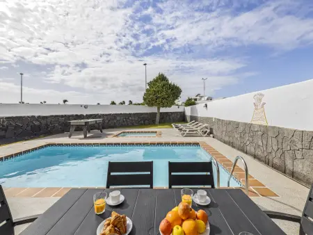 Villa Bezanilla à Playa Blanca - Piscine chauffée privée : photo 20