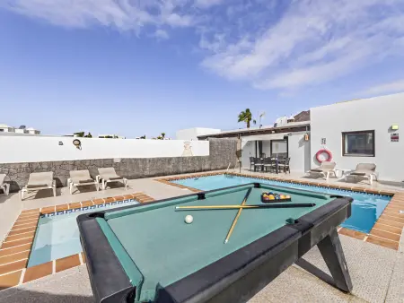 Villa Bezanilla à Playa Blanca - Piscine chauffée privée : photo 24