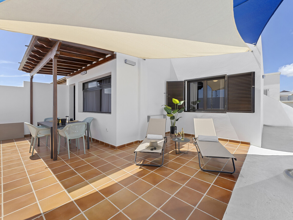 Appartement 2 pers. Playa Honda, terrasse vue mer - Photo 12