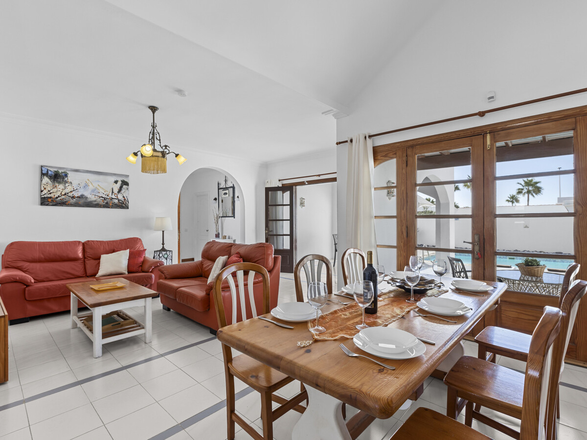 Villa Eva à Puerto del Carmen avec piscine chauffée - Photo 4