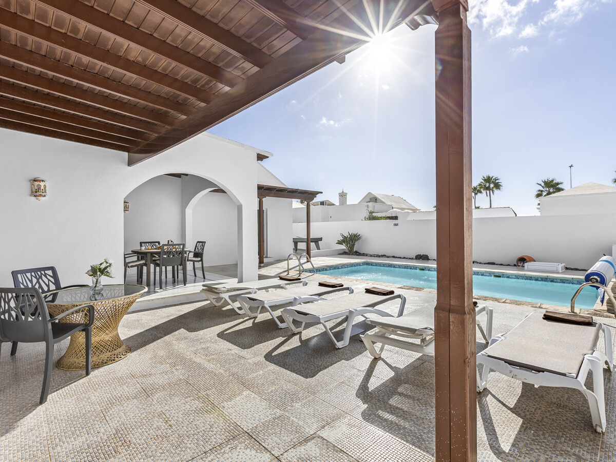Villa Eva à Puerto del Carmen avec piscine chauffée - Photo 22