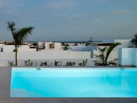 Villa 5 chambres Playa Blanca, piscine chauffée privée : photo 4