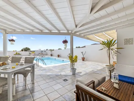 Villa Flora à Playa Blanca - 3 chambres, piscine chauffée : photo 18