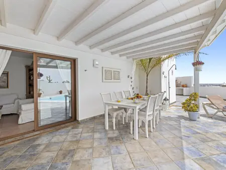 Villa Flora à Playa Blanca - 3 chambres, piscine chauffée : photo 25