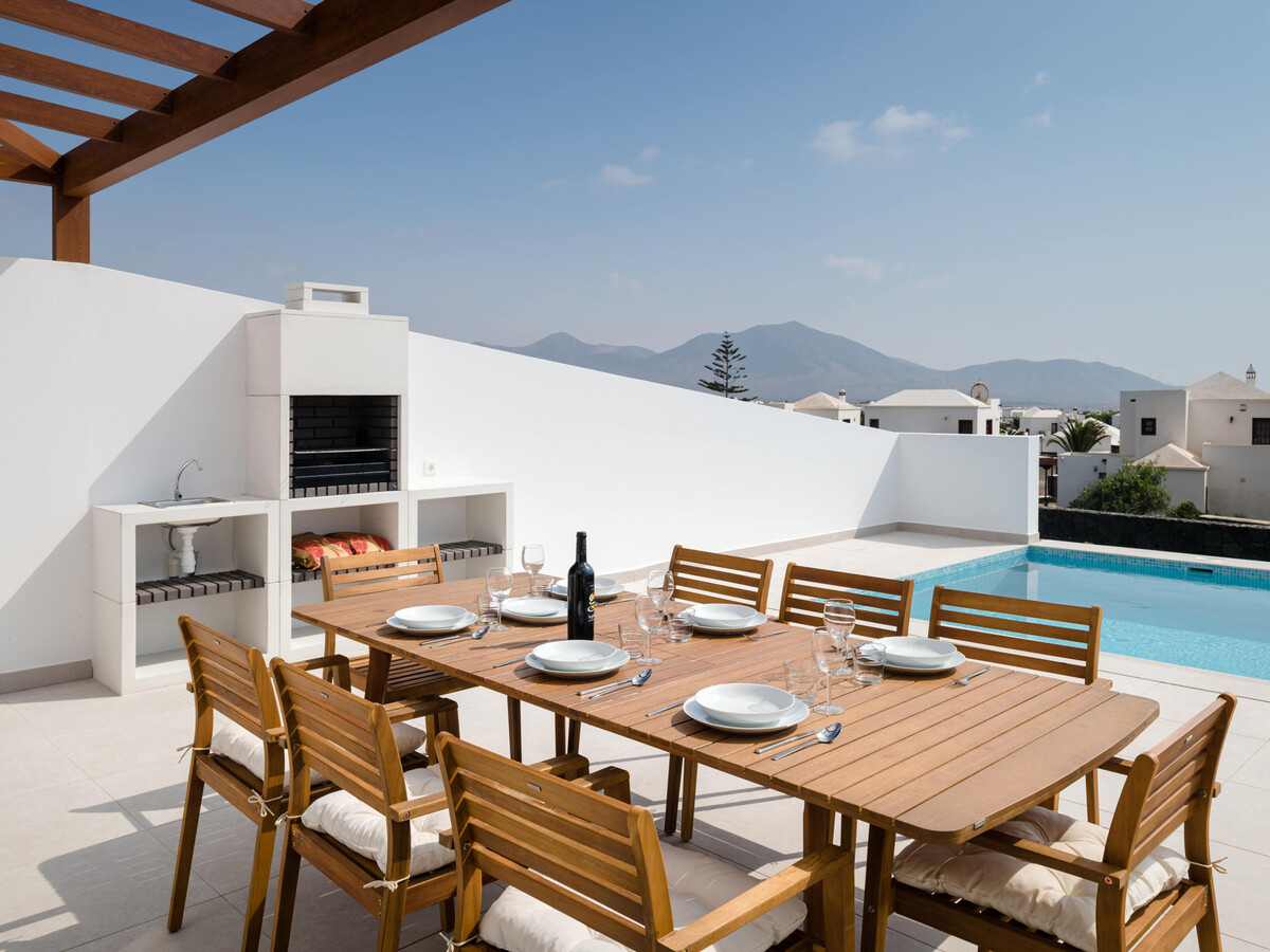 Villa 4 chambres Playa Blanca, piscine chauffée et terrasse 117 m² - Photo 12