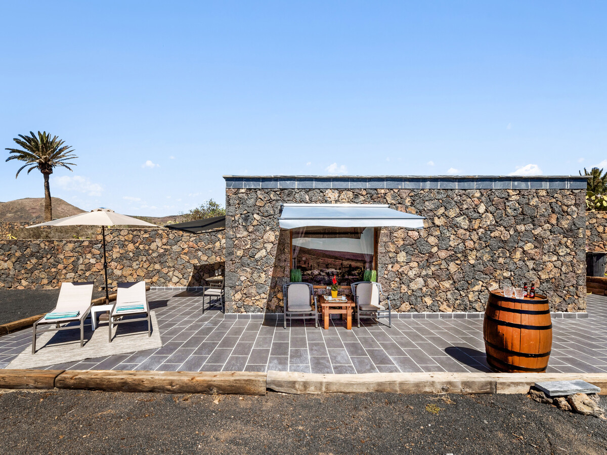 Finca La Molina: Maison 1 chambre avec terrasse et piscine à Haría - Photo 11
