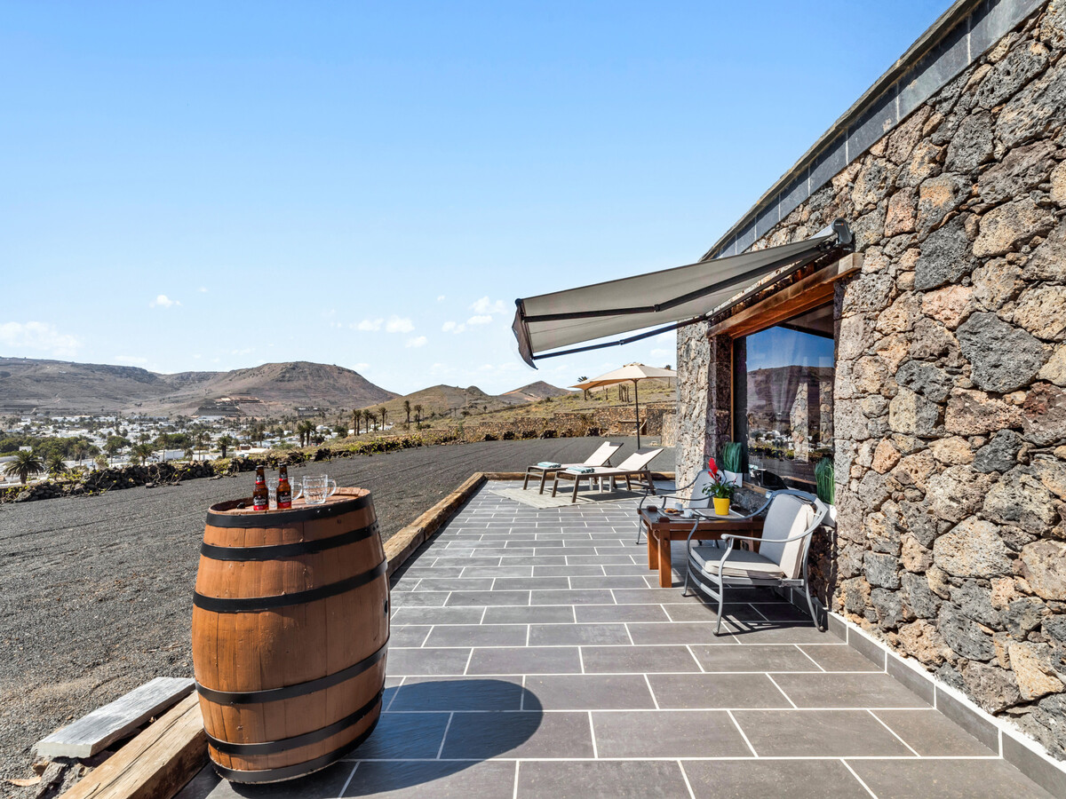 Finca La Molina: Maison 1 chambre avec terrasse et piscine à Haría - Photo 14