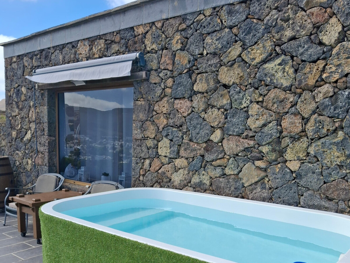 Finca La Molina: Maison 1 chambre avec terrasse et piscine à Haría - Photo 16
