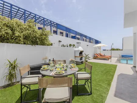 Villa 4 pers. Playa Blanca, piscine chauffée et vue mer : photo 2