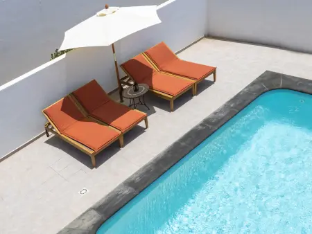 Villa 4 pers. Playa Blanca, piscine chauffée et vue mer : photo 10