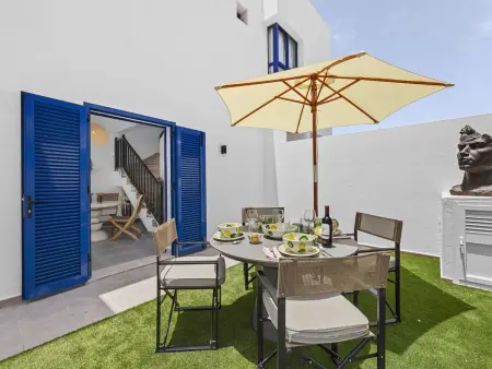 Villa 4 pers. Playa Blanca, piscine chauffée et vue mer : photo 15