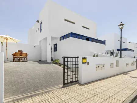 Villa 4 pers. Playa Blanca, piscine chauffée et vue mer : photo 25