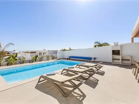 Villa 4 chambres Playa Blanca, piscine chauffée privée : photo 13