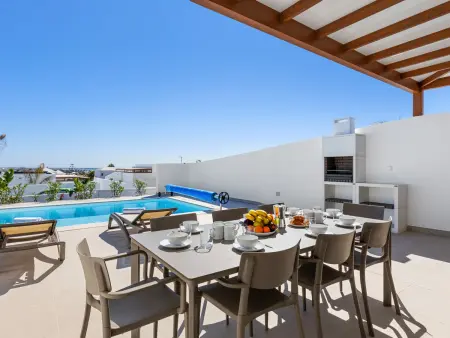 Villa 4 chambres Playa Blanca, piscine chauffée privée : photo 19