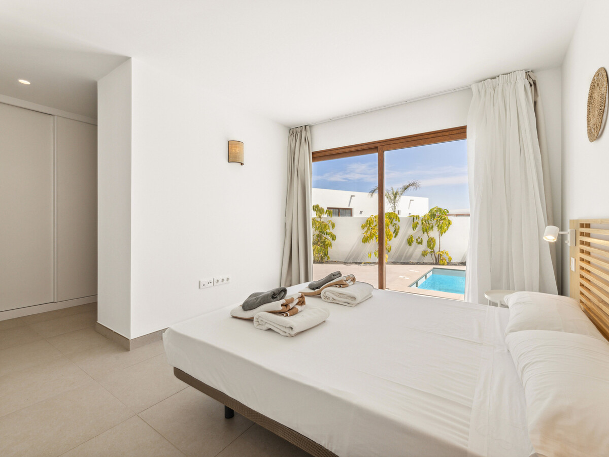 Villa Naroa - 160 m² avec piscine chauffée à Playa Blanca - Photo 13