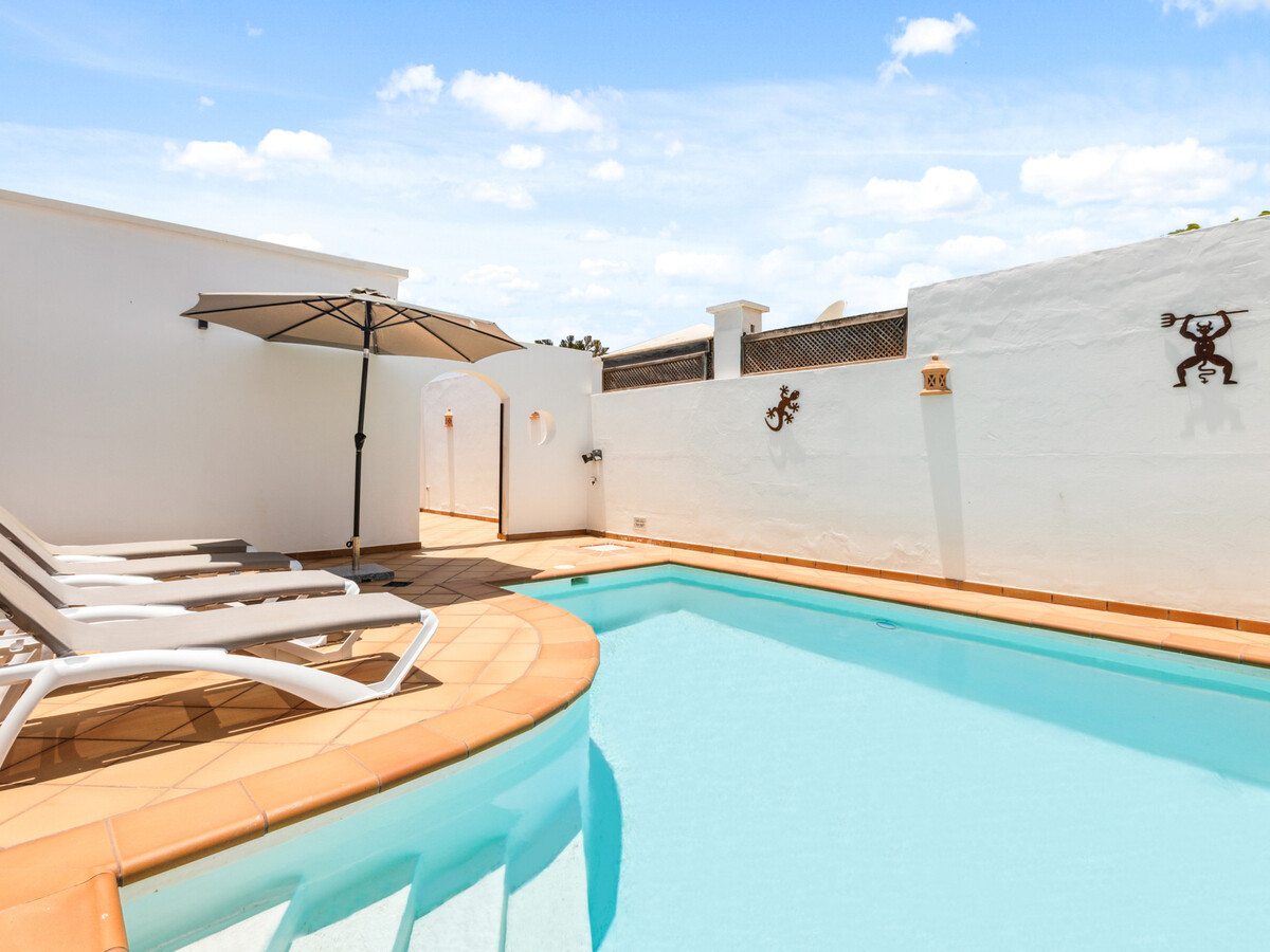 Villa Rosa à Arrecife : 3 chambres, piscine privée - Photo 4