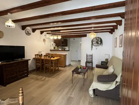 Villa à Denia pour 3 personnes avec piscine commune, à 200m de la plage : photo 8