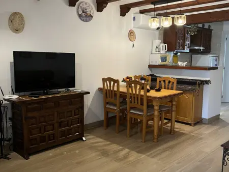 Villa à Denia pour 3 personnes avec piscine commune, à 200m de la plage : photo 10