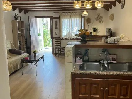 Villa à Denia pour 3 personnes avec piscine commune, à 200m de la plage : photo 12