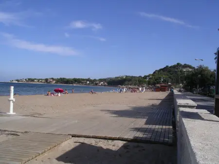 Villa à Denia pour 3 personnes avec piscine commune, à 200m de la plage : photo 22
