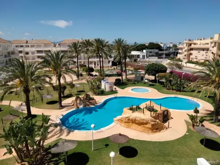 Location appartement à Denia, Penthouse avec terrasse et piscine près de la plage à Denia