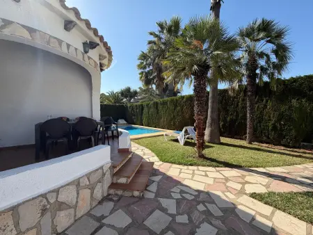 Villa familiale à Denia avec piscine privée, climatisation et animaux admis - Photo 4