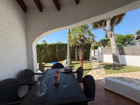 Villa familiale à Denia avec piscine privée, climatisation et animaux admis - Photo 20