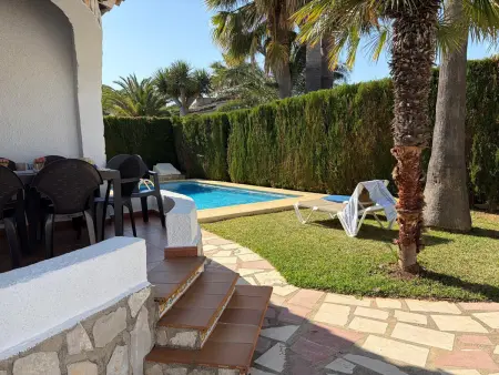 Villa familiale à Denia avec piscine privée, climatisation et animaux admis - Photo 21