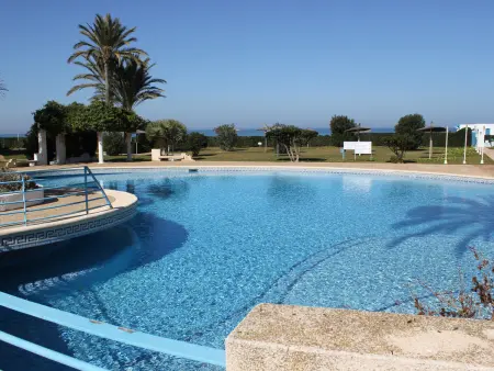 Appartement en front de mer à Denia avec piscine, jardin et parking pour 3 personnes - Photo 1