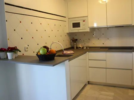 Appartement en front de mer à Denia avec piscine, jardin et parking pour 3 personnes - Photo 7