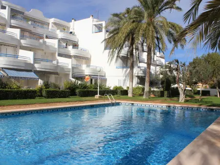 Location appartement à Denia, Appartement à Denia, 2 chambres, piscine commune, proche plage et commodités