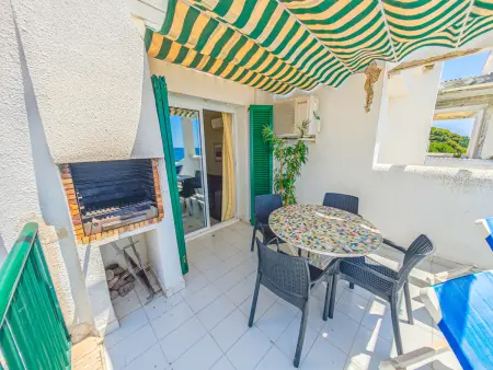 Appartement Tallats face à la mer, 4 pers., terrasse et piscine : photo 7