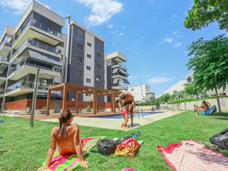 Location appartement à Cambrils, Cambrils : Appartement familial avec jardin privé, proche plage