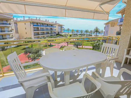 Golf de Sant Jordi : appartement 6 pers., terrasse mer : photo 9