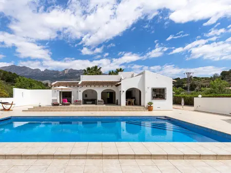 Location villa à Altea, Villa rustique à Altea: piscine privée, WiFi, animaux admis, parking, climatisation