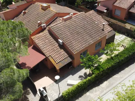 Maison mitoyenne à Mas Pinell avec piscine, jardin, parking privé et proche plage - 8 pers - Photo 16
