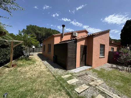 Maison mitoyenne à Mas Pinell avec piscine, jardin, parking privé et proche plage - 8 pers - Photo 22