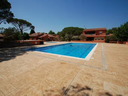 Maison mitoyenne à Mas Pinell avec piscine, jardin, parking privé et proche plage - 8 pers - Photo 29