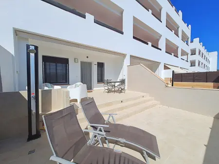 Appartement avec piscine, WiFi et parking proche plage à Playas de Vera - Photo 27