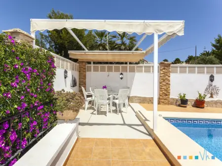 Villa méditerranéenne à Calpe avec piscine privée et climatisation - Photo 33