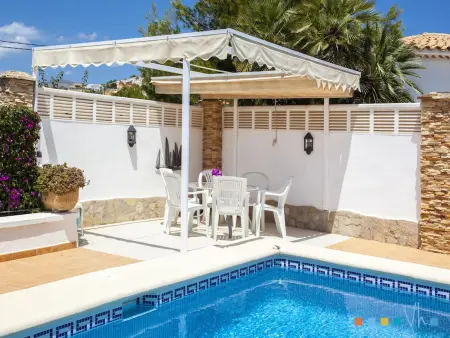 Villa méditerranéenne à Calpe avec piscine privée et climatisation - Photo 34