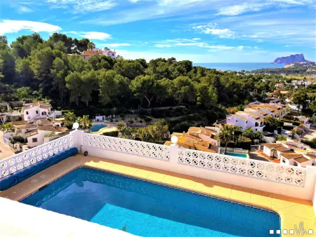 Villa Champy, maison méditerranéenne à Moraira avec piscine : photo 2