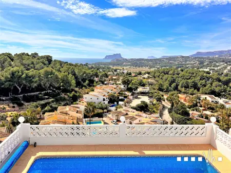 Villa Champy, maison méditerranéenne à Moraira avec piscine : photo 3
