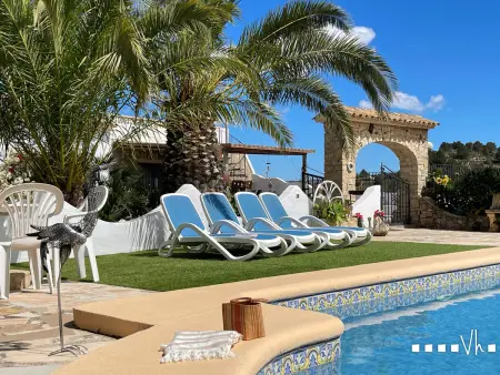 Villa traditionnelle à Benissa pour 8 pers. avec piscine privée, terrasses et activités familiales - Photo 17