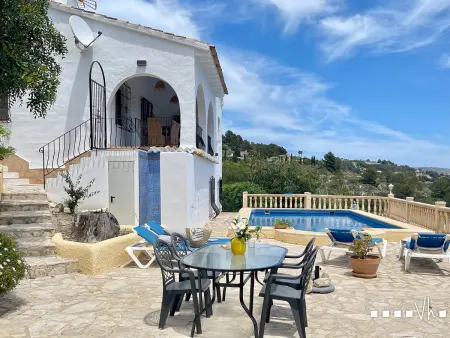 Villa rustique Benissa, piscine privée 8x4m, vue mer : photo 2